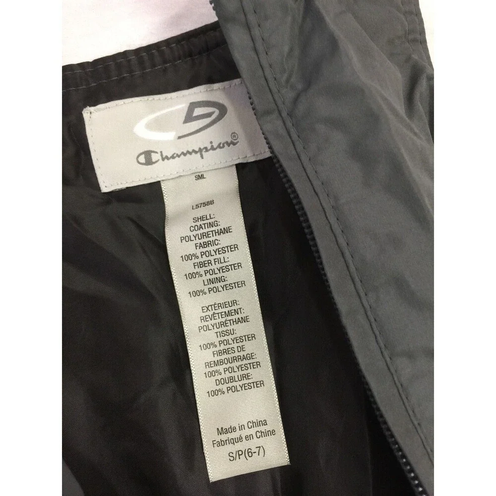 CHAMPION VENTURE DRY BOYS GIRLS SNOW SKI BIBS OVERALLS PANTS SIZE S 6- 7